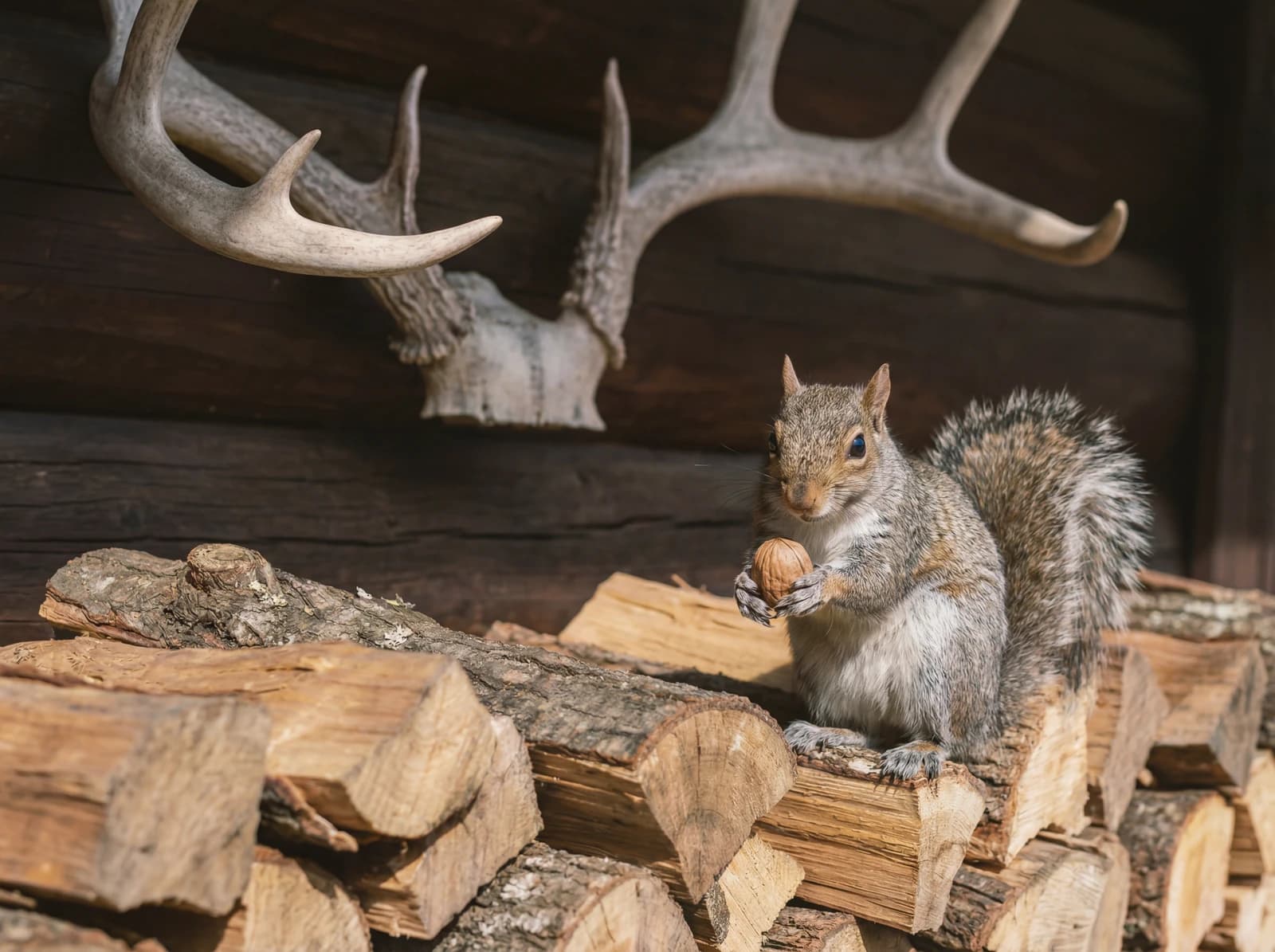 Squirrel closeup