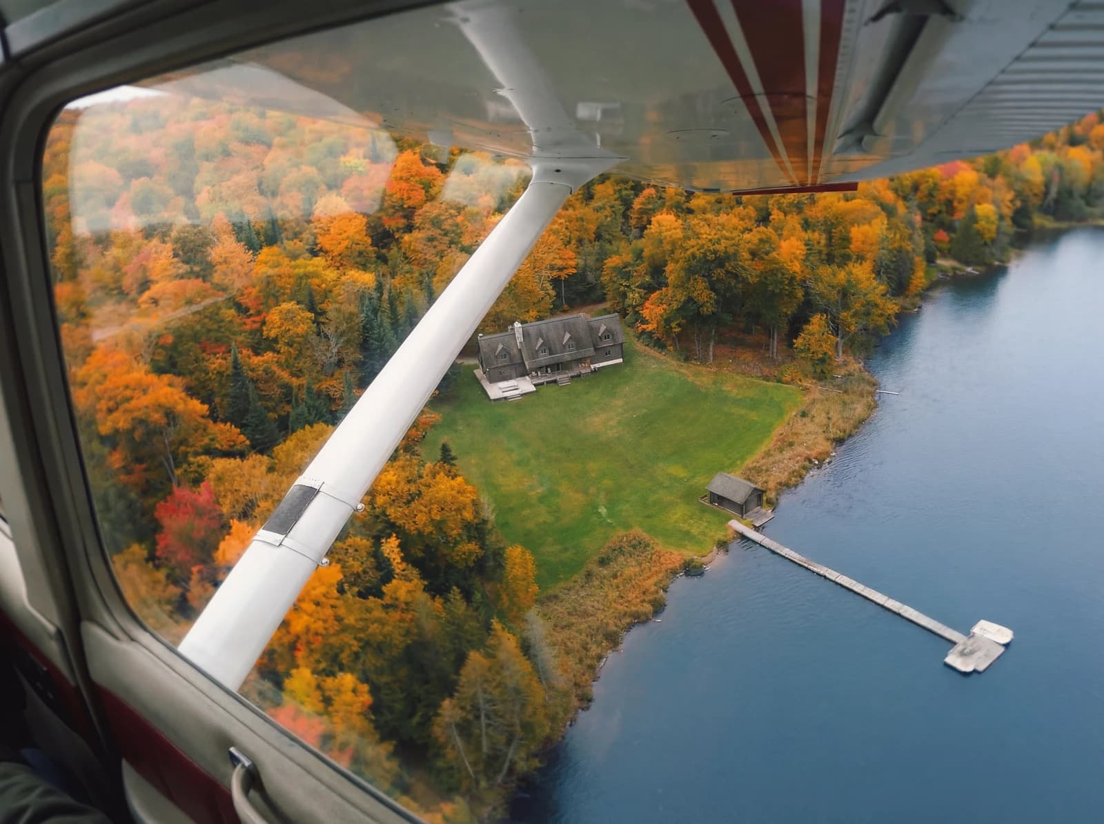 View from the seaplane